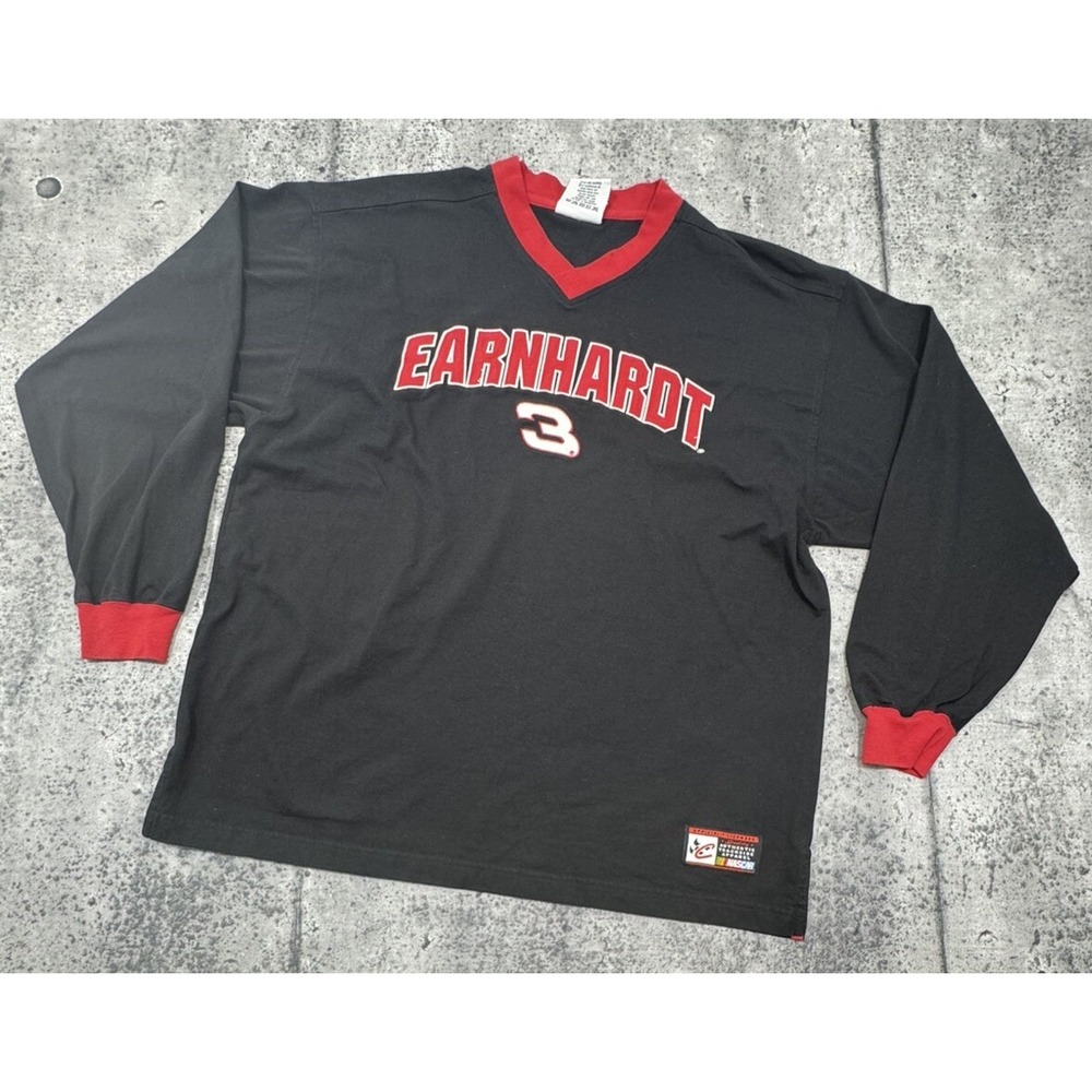#3 Dale Earnhardt Embroidered & Applique Long Sleeve XLARGE Shirt Intimidator